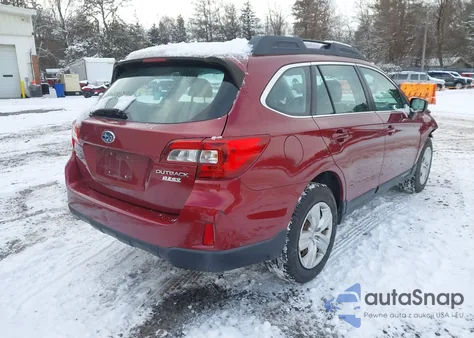 2016 Subaru Outback 2.5I z USA, uszkodzony, nr VIN 4S4BSAAC3G3343794